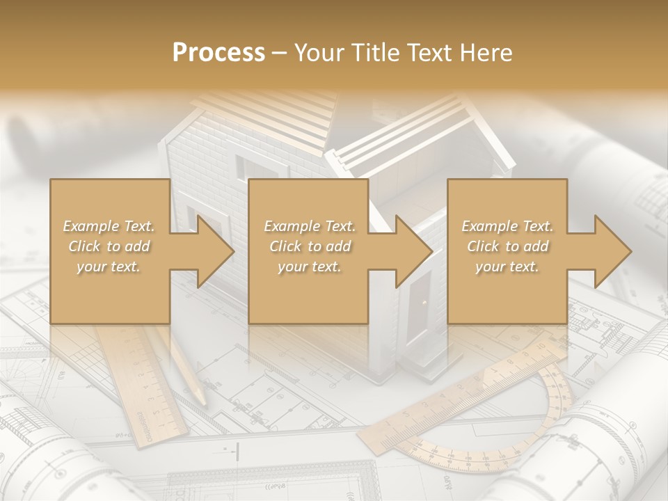 Document White Estate PowerPoint Template