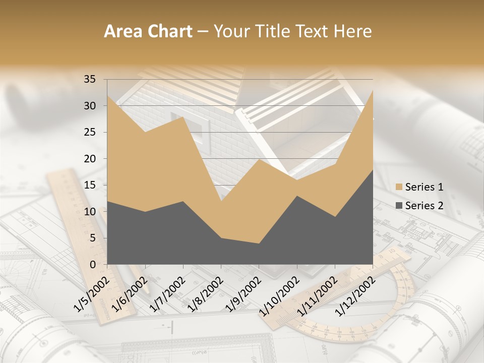 Document White Estate PowerPoint Template