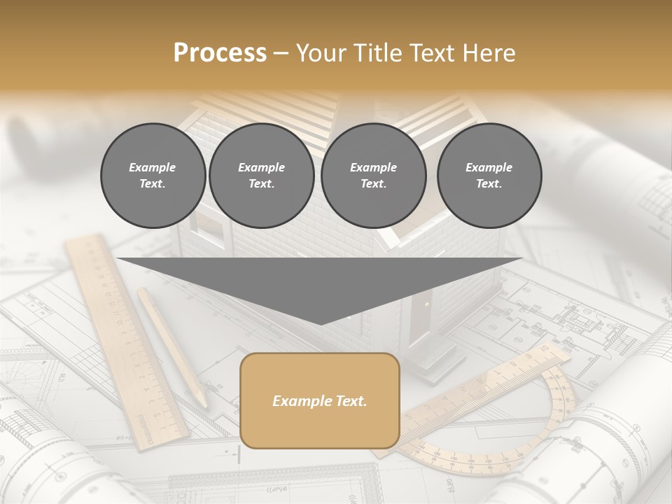 Document White Estate PowerPoint Template