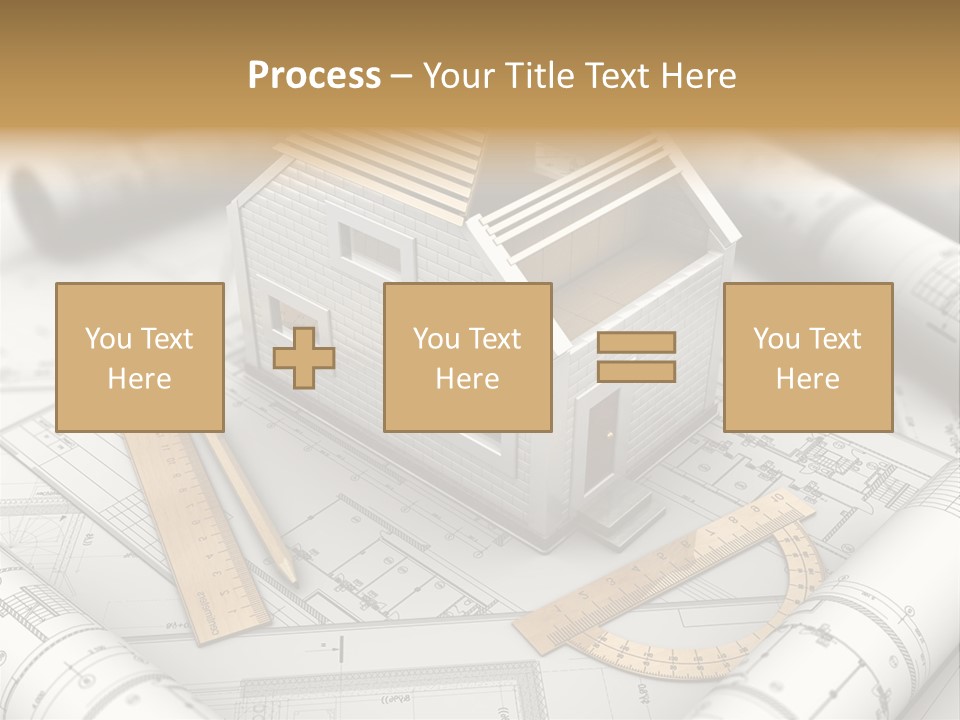 Document White Estate PowerPoint Template