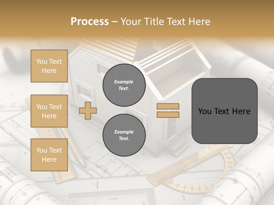 Document White Estate PowerPoint Template