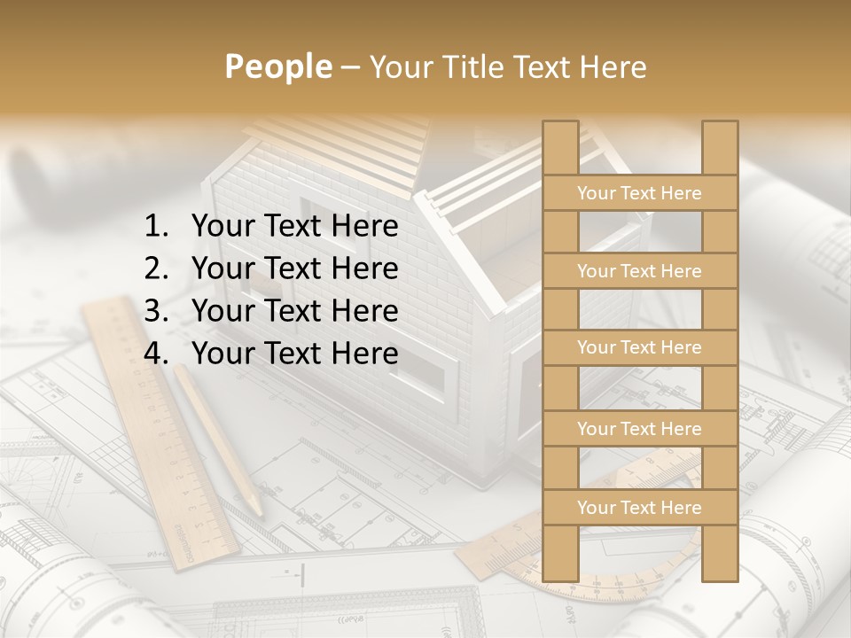 Document White Estate PowerPoint Template