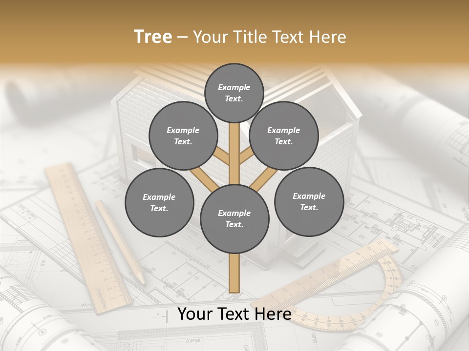 Document White Estate PowerPoint Template