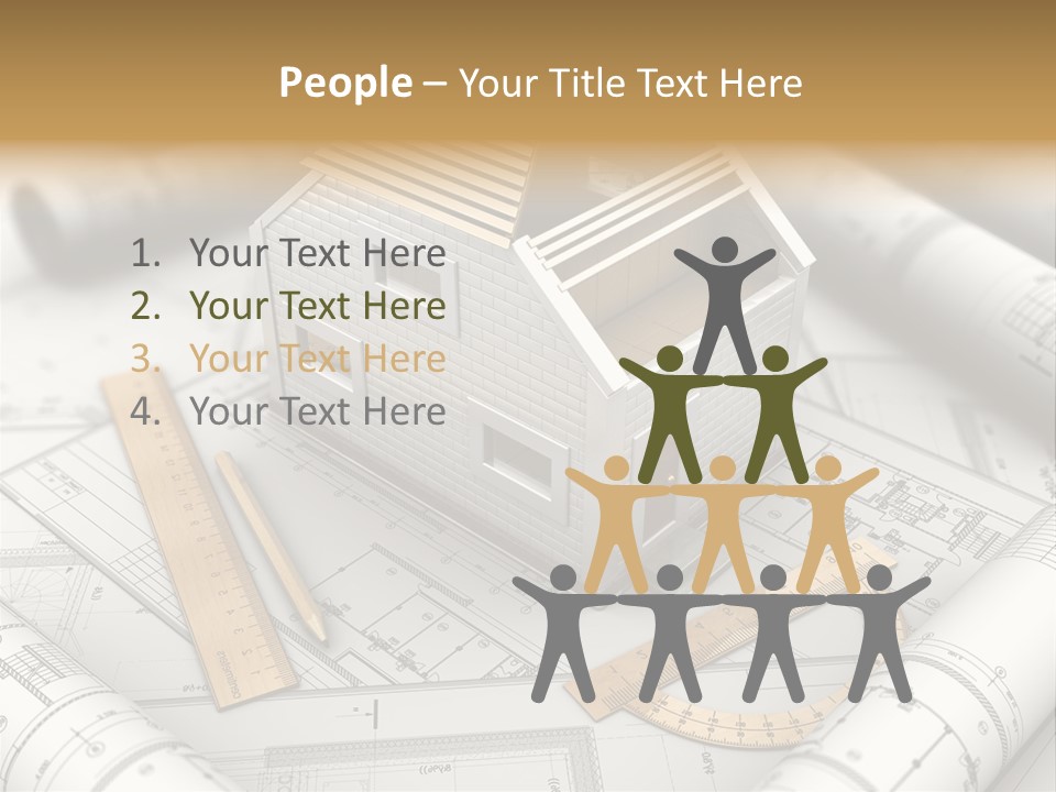 Document White Estate PowerPoint Template