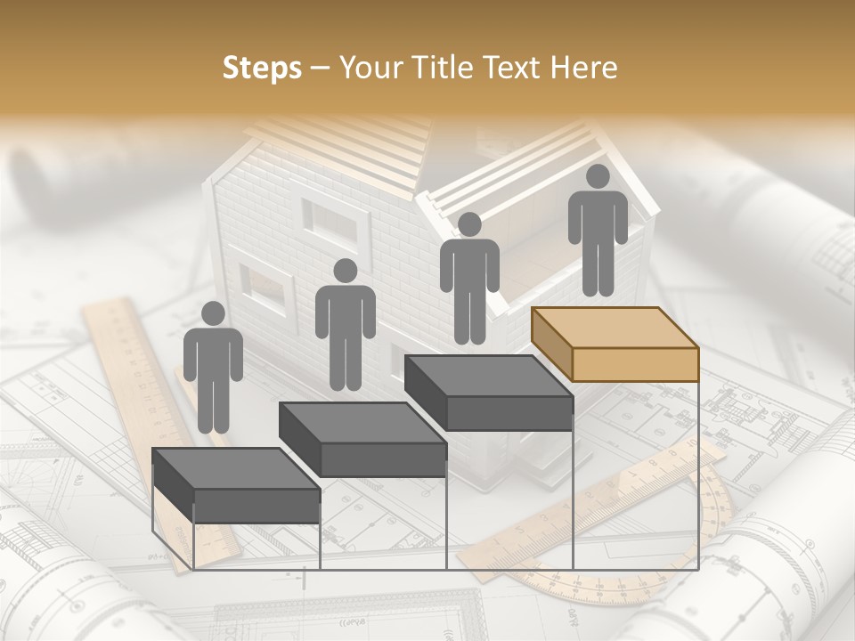 Document White Estate PowerPoint Template