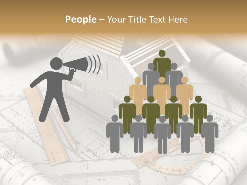 Document White Estate PowerPoint Template