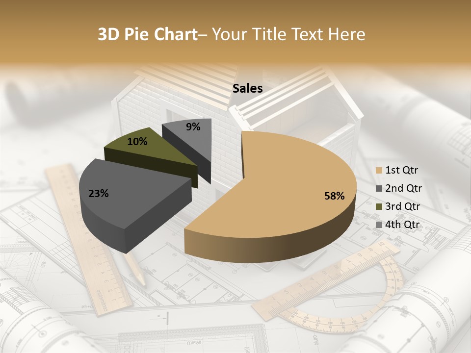 Document White Estate PowerPoint Template