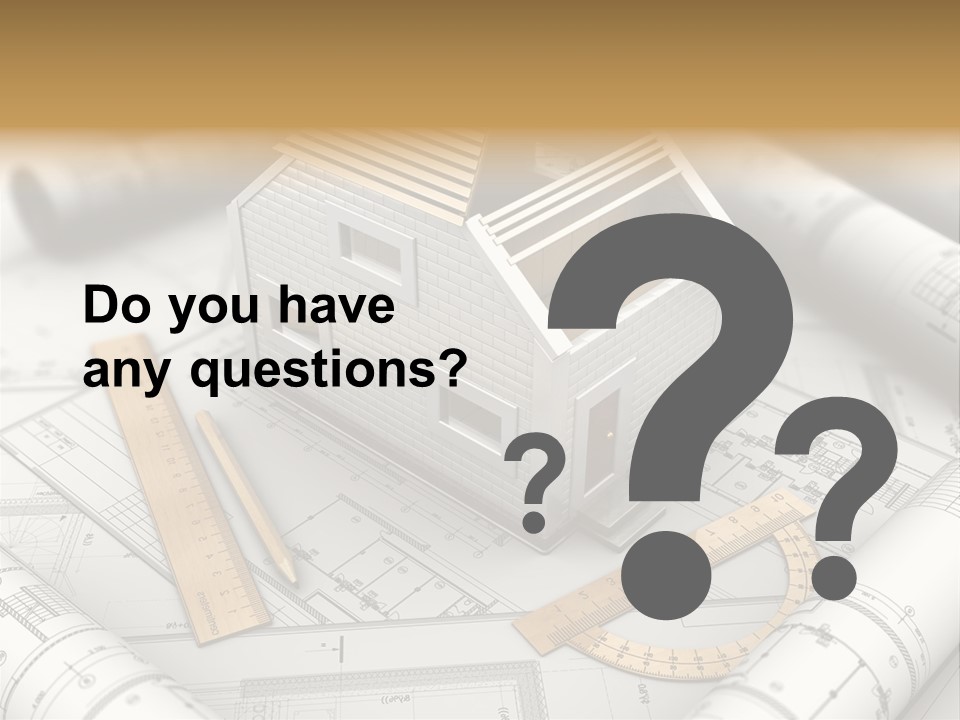 Document White Estate PowerPoint Template