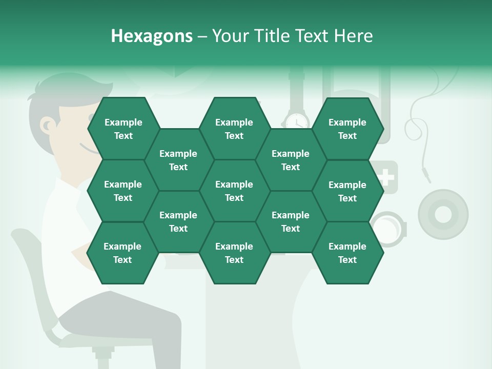 Market Symbol Delivery PowerPoint Template