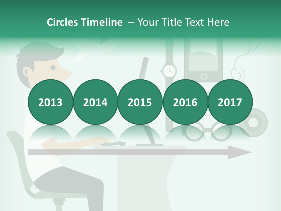 Market Symbol Delivery PowerPoint Template