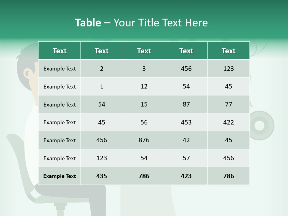 Market Symbol Delivery PowerPoint Template