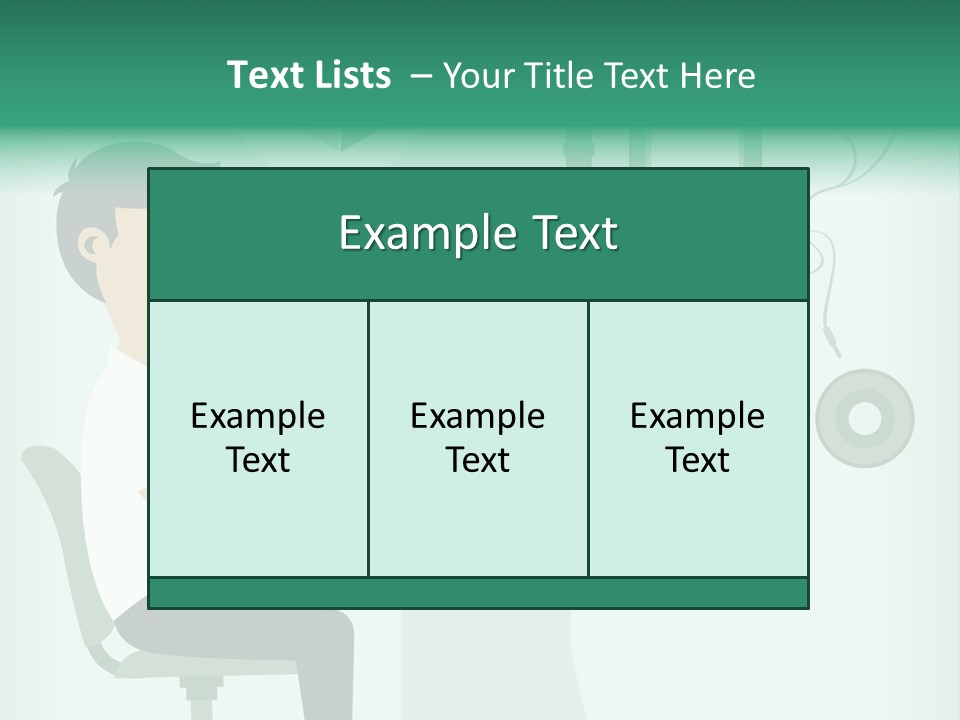 Market Symbol Delivery PowerPoint Template
