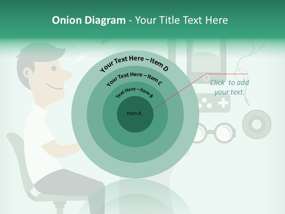 Market Symbol Delivery PowerPoint Template