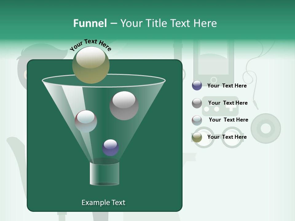 Market Symbol Delivery PowerPoint Template