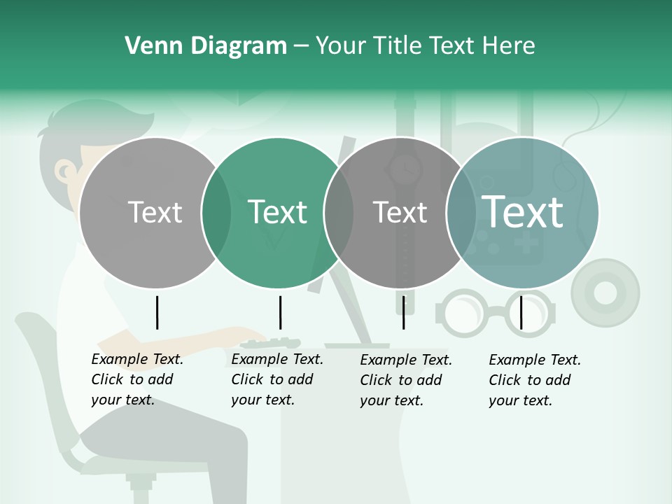 Market Symbol Delivery PowerPoint Template