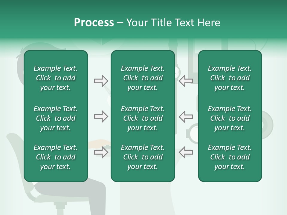 Market Symbol Delivery PowerPoint Template