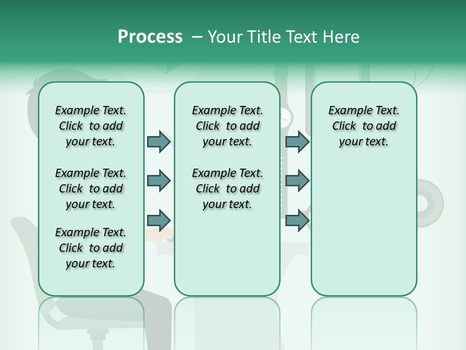 Market Symbol Delivery PowerPoint Template
