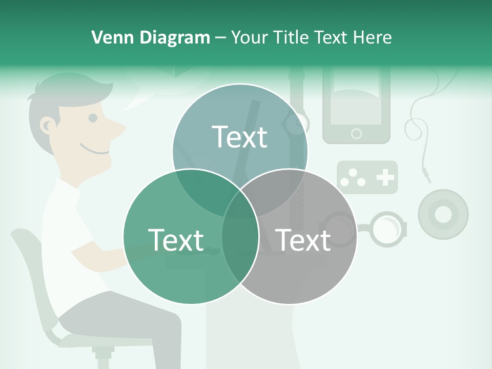 Market Symbol Delivery PowerPoint Template