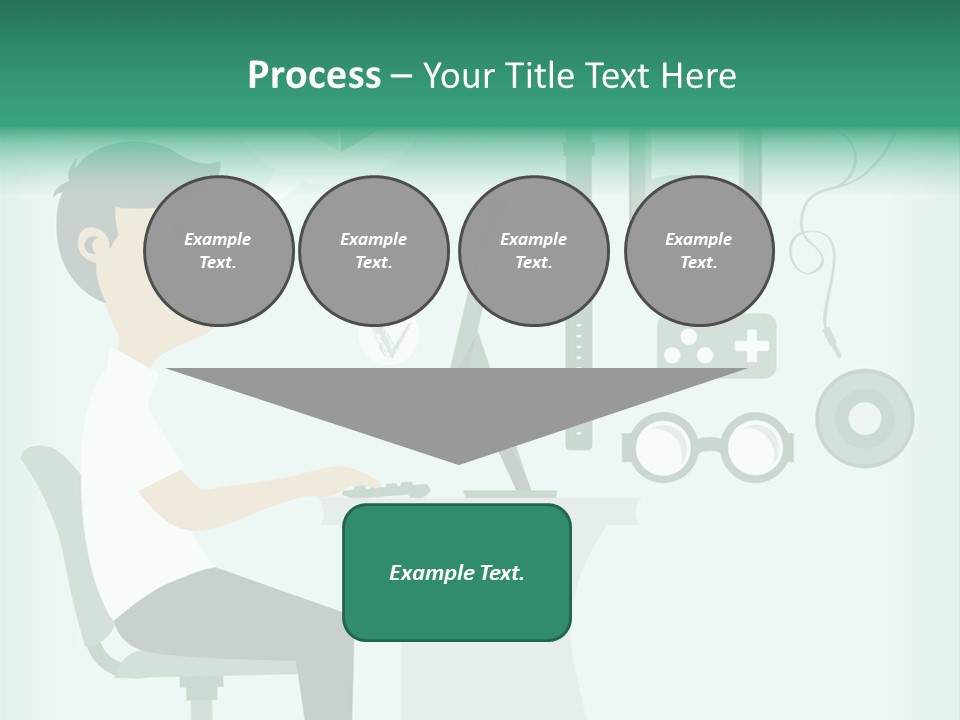 Market Symbol Delivery PowerPoint Template