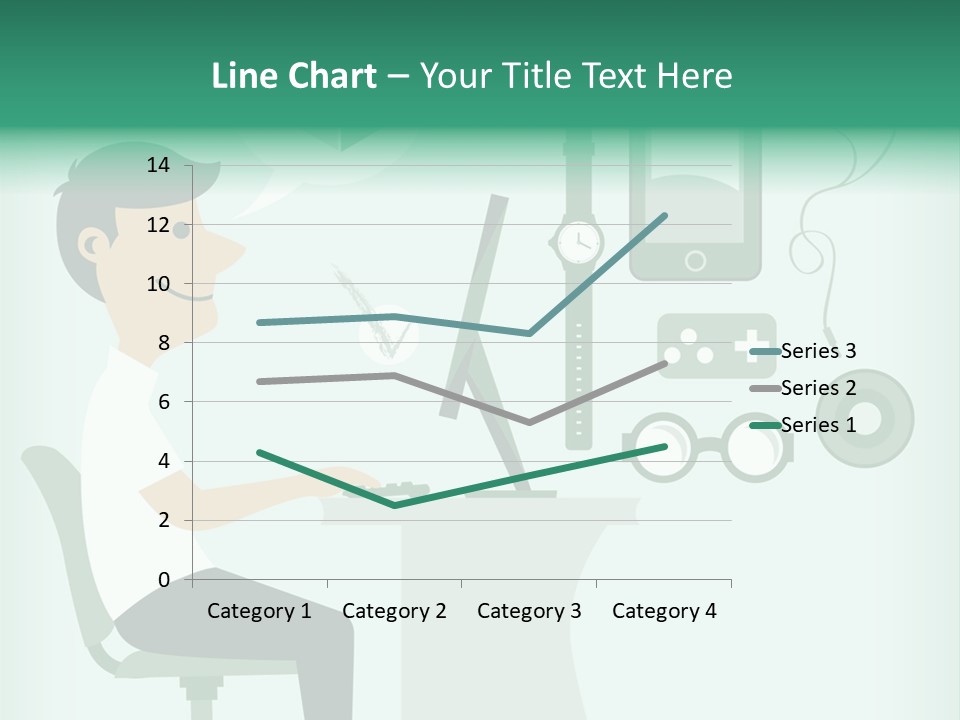 Market Symbol Delivery PowerPoint Template