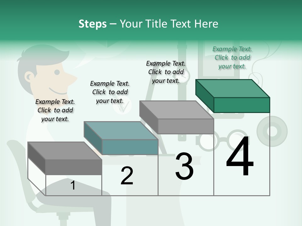 Market Symbol Delivery PowerPoint Template
