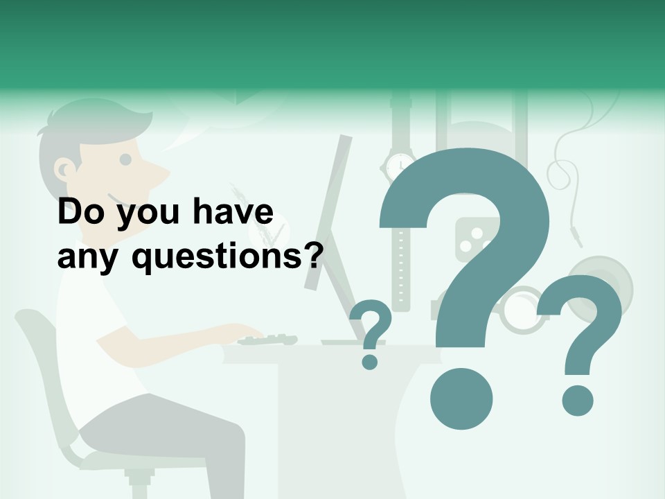 Market Symbol Delivery PowerPoint Template