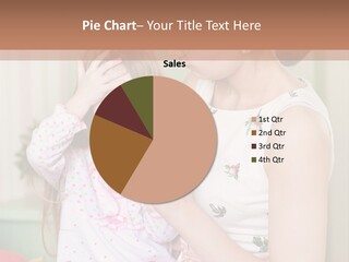 Thermometer Mother Health Care PowerPoint Template