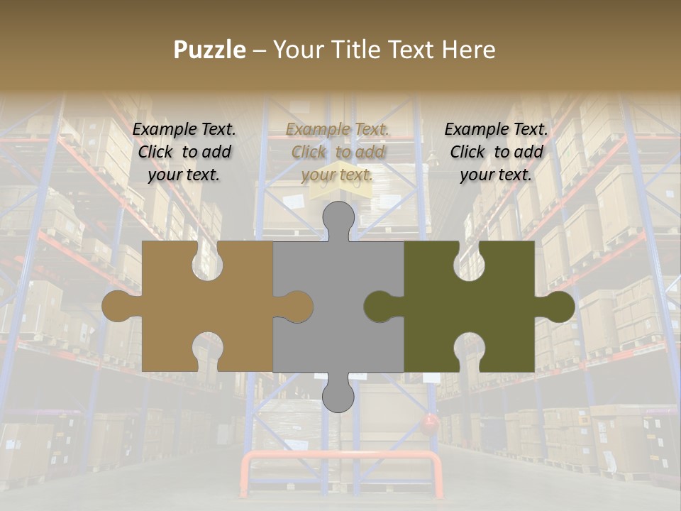 Equipment Neat Contemporary PowerPoint Template