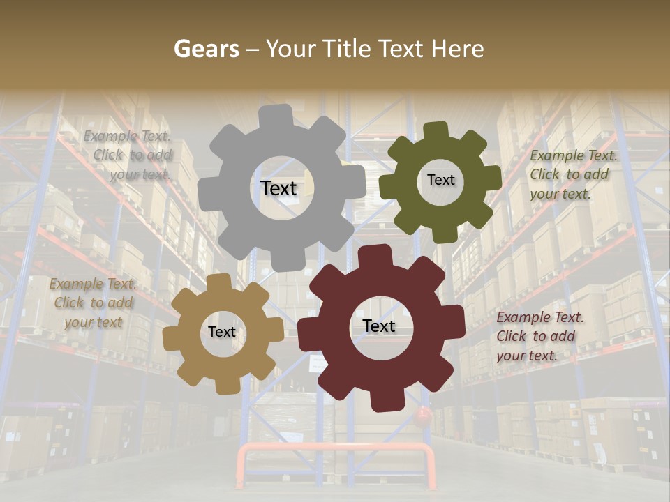 Equipment Neat Contemporary PowerPoint Template