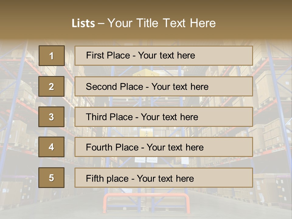 Equipment Neat Contemporary PowerPoint Template