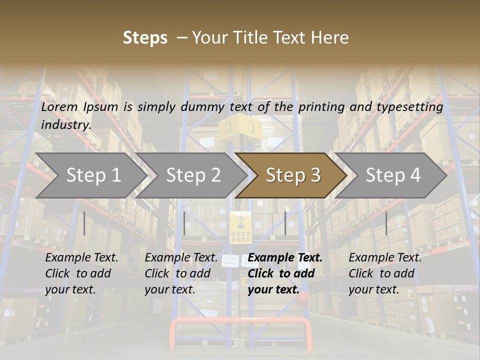 Equipment Neat Contemporary PowerPoint Template