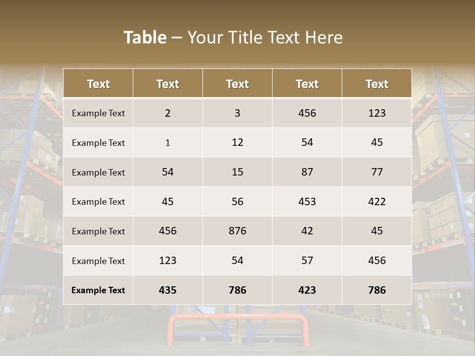 Equipment Neat Contemporary PowerPoint Template