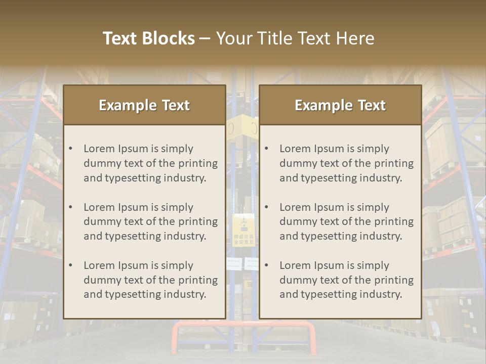 Equipment Neat Contemporary PowerPoint Template