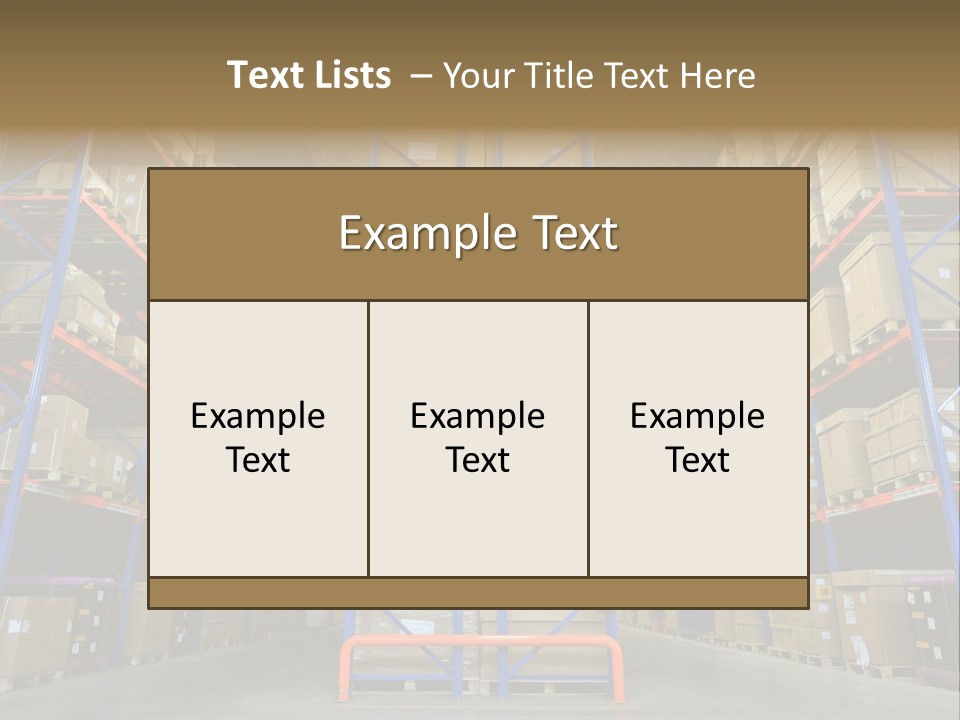 Equipment Neat Contemporary PowerPoint Template