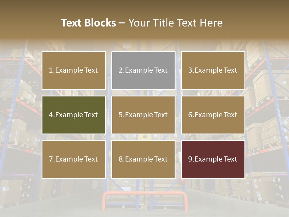 Equipment Neat Contemporary PowerPoint Template