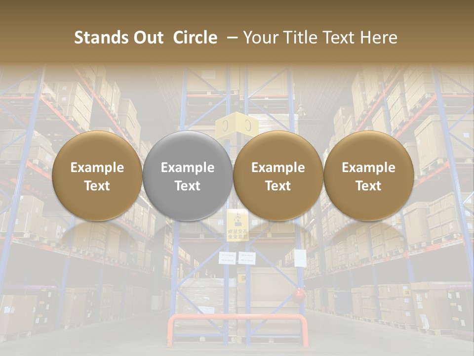 Equipment Neat Contemporary PowerPoint Template