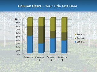 Sell Farm Greenhouse PowerPoint Template