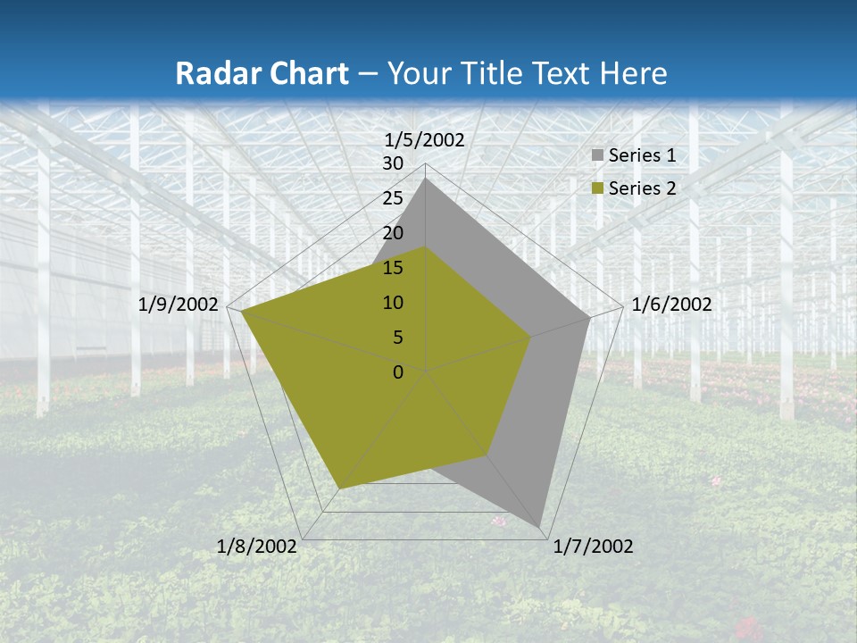 Sell Farm Greenhouse PowerPoint Template