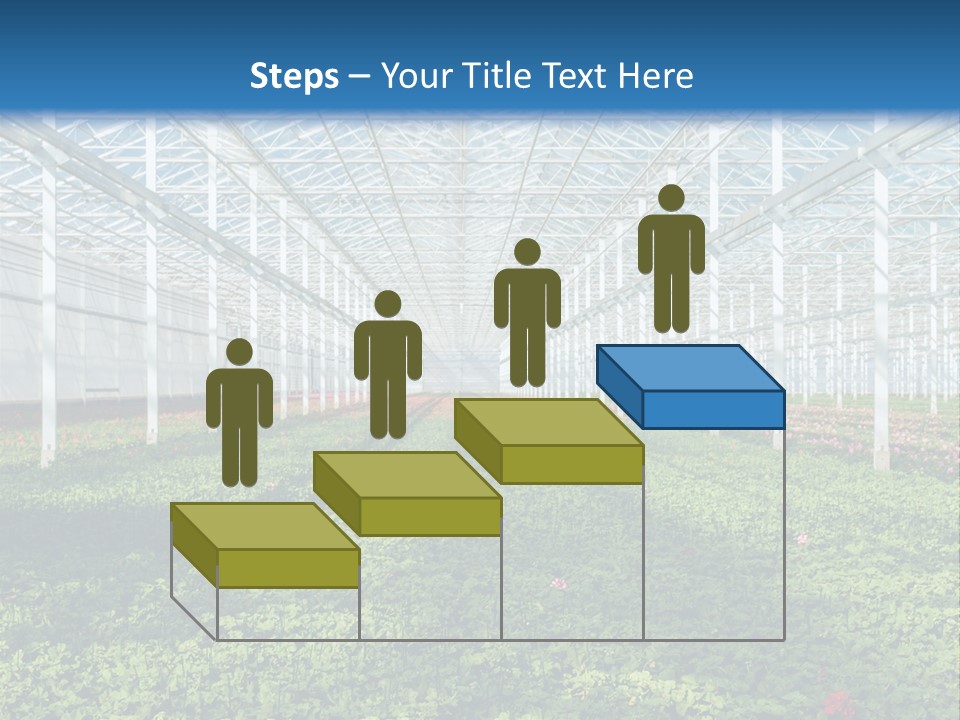 Sell Farm Greenhouse PowerPoint Template