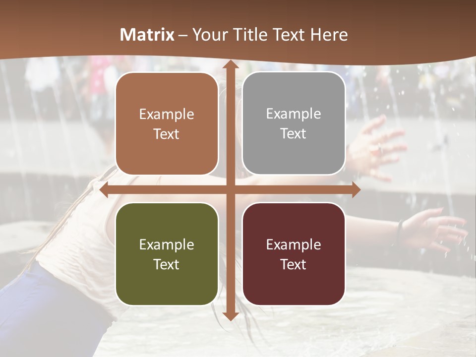 Temperature Enjoying Youth PowerPoint Template