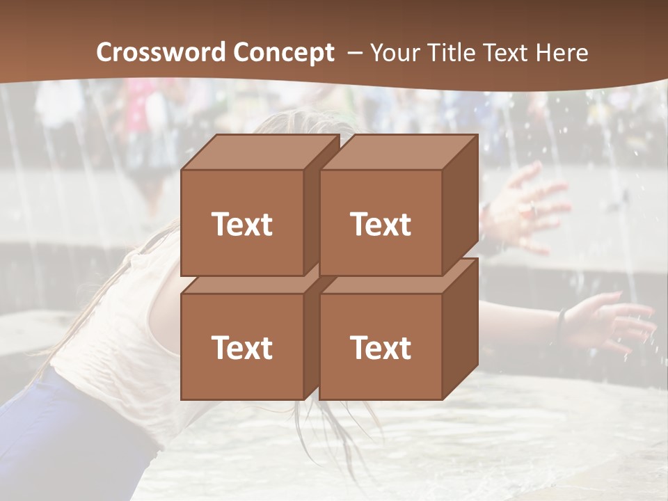 Temperature Enjoying Youth PowerPoint Template