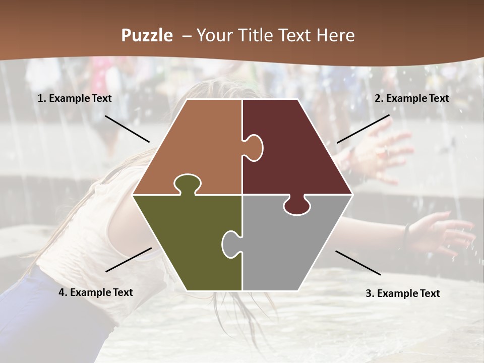 Temperature Enjoying Youth PowerPoint Template