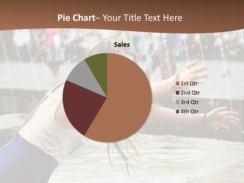 Temperature Enjoying Youth PowerPoint Template