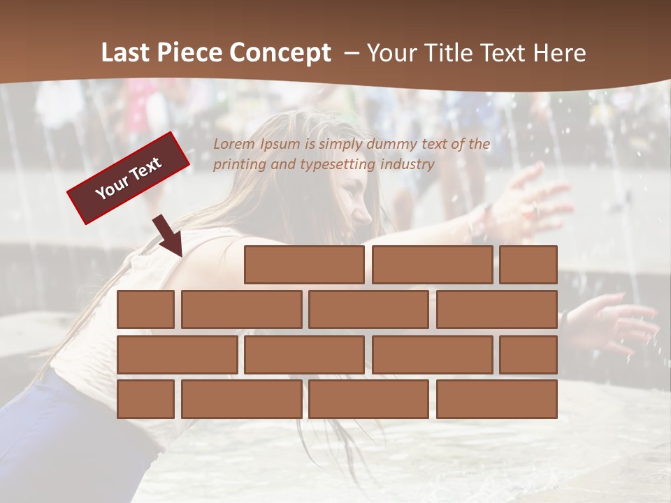 Temperature Enjoying Youth PowerPoint Template