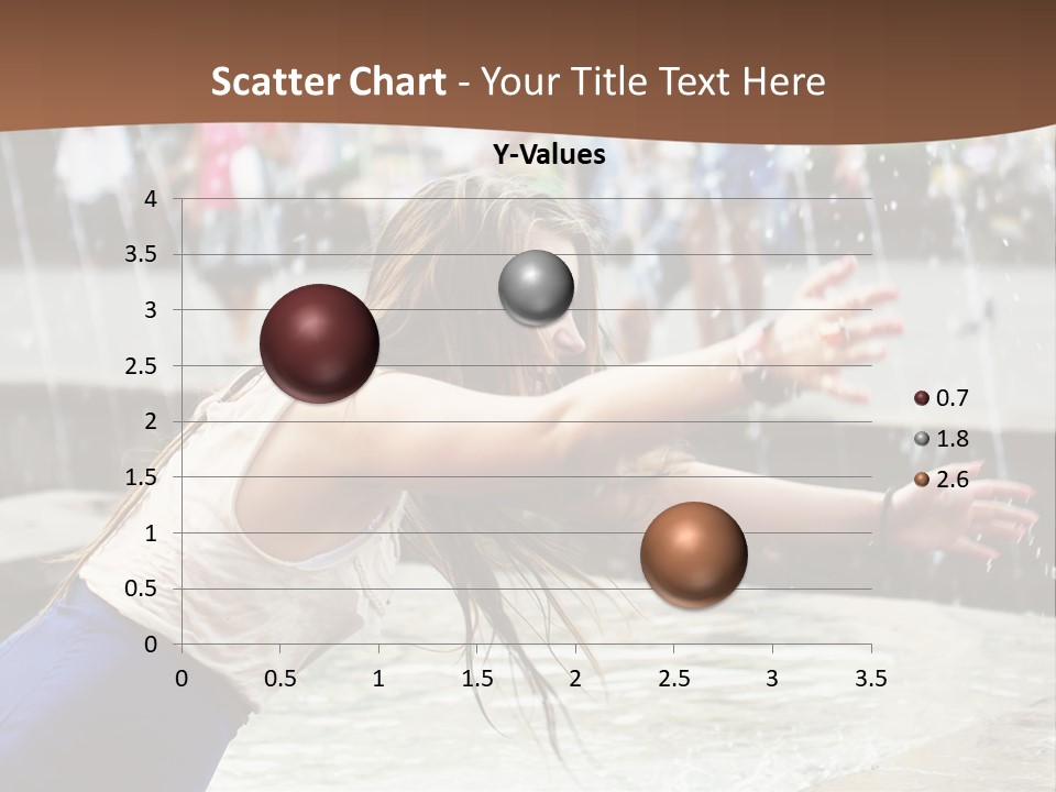 Temperature Enjoying Youth PowerPoint Template