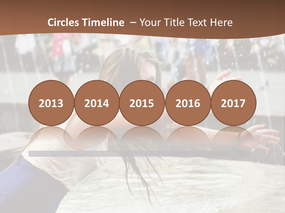 Temperature Enjoying Youth PowerPoint Template