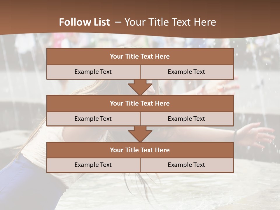 Temperature Enjoying Youth PowerPoint Template