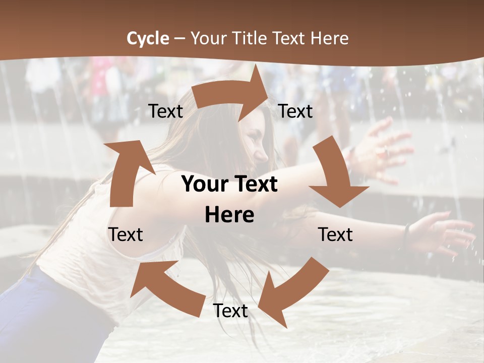 Temperature Enjoying Youth PowerPoint Template