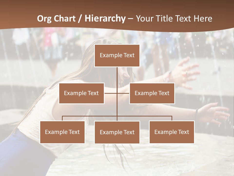 Temperature Enjoying Youth PowerPoint Template