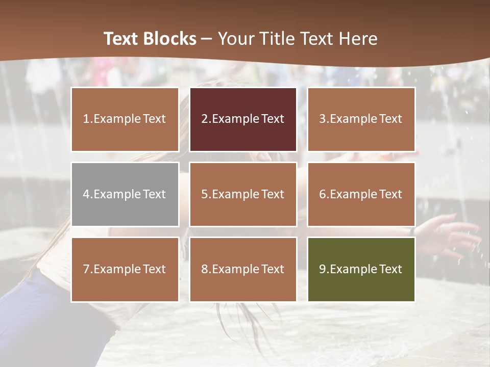 Temperature Enjoying Youth PowerPoint Template